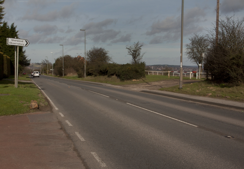 Approach from A611 Approach from A611 Direction